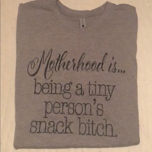 Size L funny graphic tee